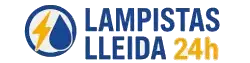 Logotipo de Lampistas Lleida 24h con icono de rayo y gota de agua